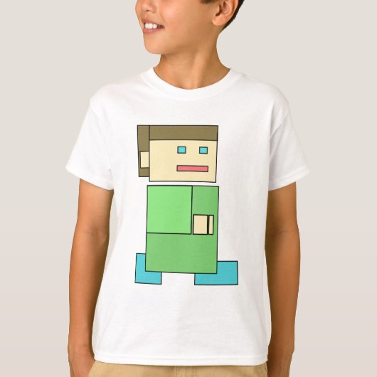 PIXEL ART GAME BOY KID T-Shirt (Vorderseite)