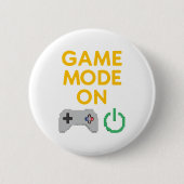 Pixel Art Gaming Design" Button (Vorderseite)