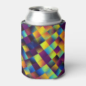Pixel Art Geometric Abstrakt Dosenkühler (Kanne Vorderseite)