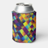 Pixel Art Geometric Abstrakt Dosenkühler (Kanne Rückseite)