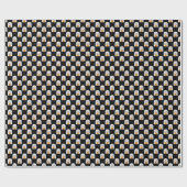Pixel Art Ghost: Halloween-Muster Geschenkpapier (Flach)