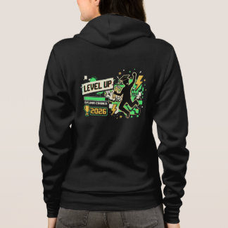 Pixel Art Graduation 2026 Level Up Hoodie