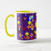 Pixel Art Impressionismus - Sommer 2023 Tasse (Links)