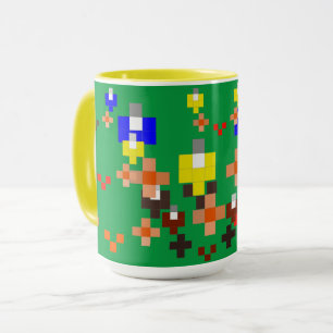 Pixel Art Impressionismus - Sommer 2023 Tasse
