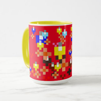 Pixel Art Impressionismus - Sommer 2023 Tasse