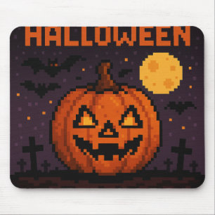Pixel-Art inspirierter Halloween-Mauspad Mousepad