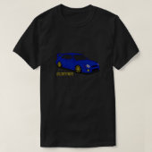 Pixel Art JDM Legend Bugeye Kundgebung T-Shirt (Design vorne)
