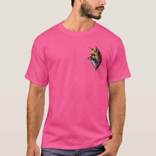 Pixel-Art-Liebhaber - Fuchs-Vater-Mutter T-Shirt