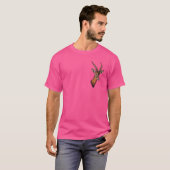Pixel Art Lover - Impala Vater Mama T-Shirt (Vorne ganz)