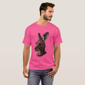 Pixel Art Lover - Mama des Kangaroo-Vaters T-Shirt (Vorne ganz)