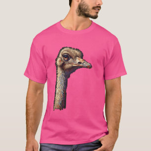 Pixel Art Lover - Mama von StraußenVater T-Shirt