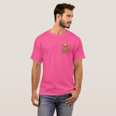 Pixel Art Lover - Octopus-Vater-Mama T-Shirt (Vorne ganz)