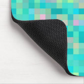 Pixel Art Multicolor Muster Mousepad (Ecke)