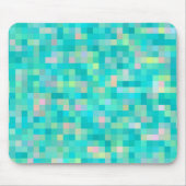 Pixel Art Multicolor Muster Mousepad (Vorne)