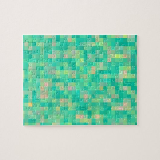 Pixel Art Multicolor Muster Puzzle (Horizontal)