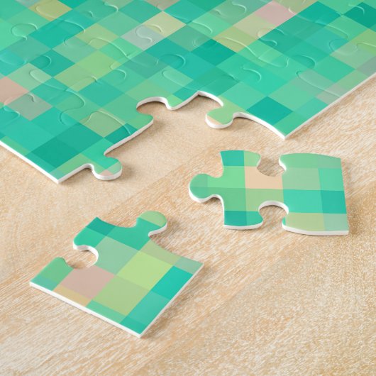 Pixel Art Multicolor Muster Puzzle (Seite)