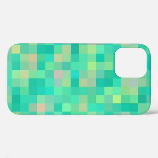 Pixel Art Muster Case-Mate iPhone Hülle (Rückseite (Horizontal))