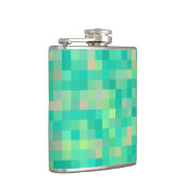 Pixel Art Muster Flachmann (Rechts)