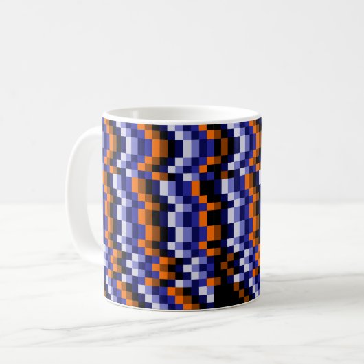 Pixel Art Pop Classic Tasse (Vorderseite Links)