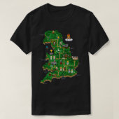 Pixel Art Python T-Shirt (Design vorne)