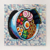 Pixel Art Ramen Noodles Puzzle (Horizontal)