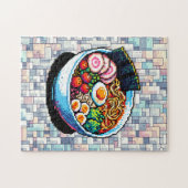 Pixel Art Ramen Noodles Puzzle (Horizontal)