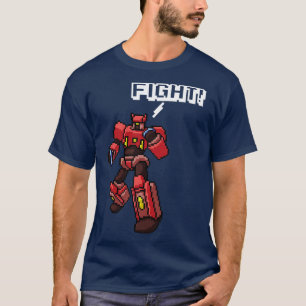 Pixel Art Robot T-Shirt