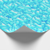 Pixel Art Snowy Surface Geschenkpapier (Ecke)