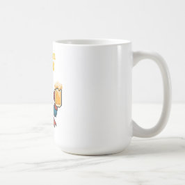 Pixel Art Superhero Vater Tasse, Vatertag Geschenk Kaffeetasse