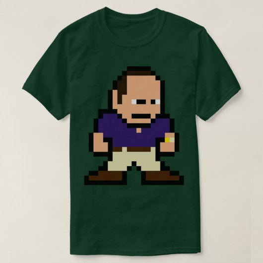 Pixel Art Tony Soprano T-Shirt (Design vorne)