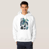 Pixel Art und Monster Hoodie (Vorne ganz)