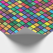 Pixel art videogaming geschenkpapier (Ecke)