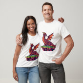 Pixel Art Vintag Dragon T-Shirt (Unisex)