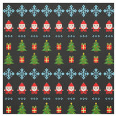 Pixel Art Weihnachten Stoff (Muster)