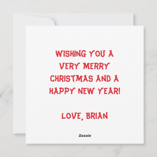 Pixel Art Weihnachtsküche Weihnachten (Rückseite)