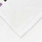 Pixel Avocado Warrior - 8-Bit Retro-Spielfigur Fleecedecke (Ecke)