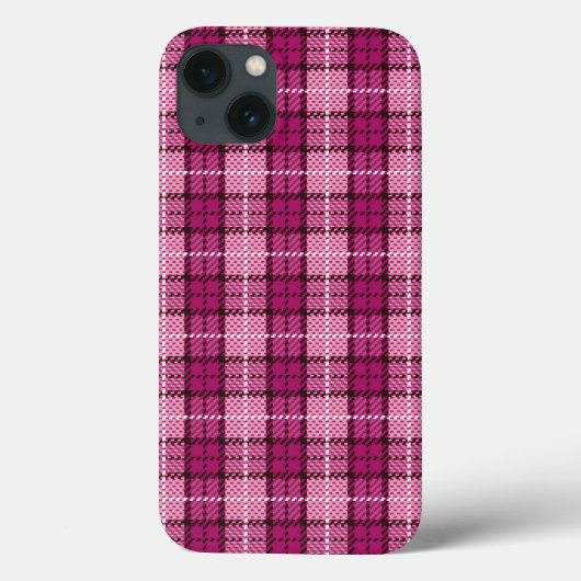 Pixel Avod_Magenta-Black Case-Mate iPhone Hülle (Rückseite)