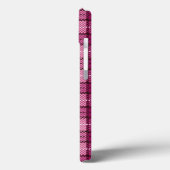 Pixel Avod_Magenta-Black Case-Mate iPhone Hülle (Rückseite / Links)