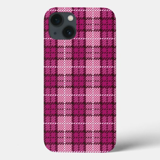 Pixel Avod_Magenta-Black Case-Mate iPhone Hülle (Rückseite)