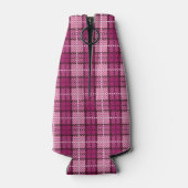 Pixel Avod_Magenta-Black Flaschenkühler (Rückseite)