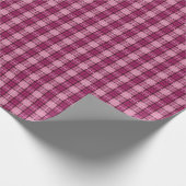 Pixel Avod_Magenta-Black Geschenkpapier (Ecke)