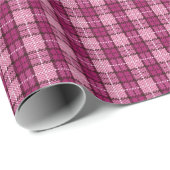 Pixel Avod_Magenta-Black Geschenkpapier (Rolleneckpunkt)