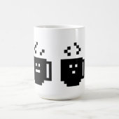 Pixel-Bedarfs-Koffein auch Kaffeetasse (Mittel)