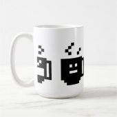 Pixel-Bedarfs-Koffein auch Kaffeetasse (Links)