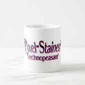 Pixel-Befleckte Technopeasant Tasse (Mittel)