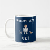 Pixel Beste Vet-Tasse Kaffeetasse (Links)