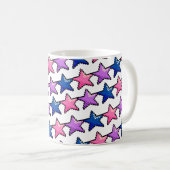 Pixel Bi Star Mug Kaffeetasse (VorderseiteRechts)