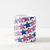 Pixel Bi Star Mug Kaffeetasse (Mittel)