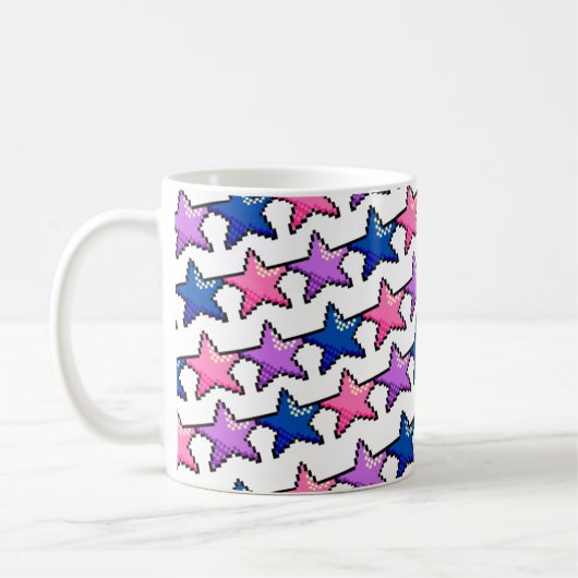 Pixel Bi Star Tasse (Links)