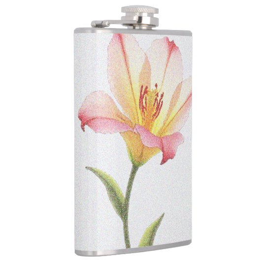 Pixel Bloom Trio Flachmann (Rechts)